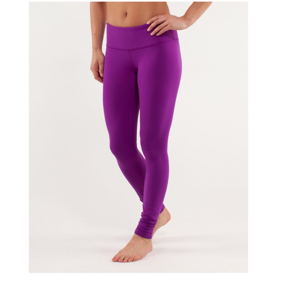 lululemon wunder under high waisted leggings